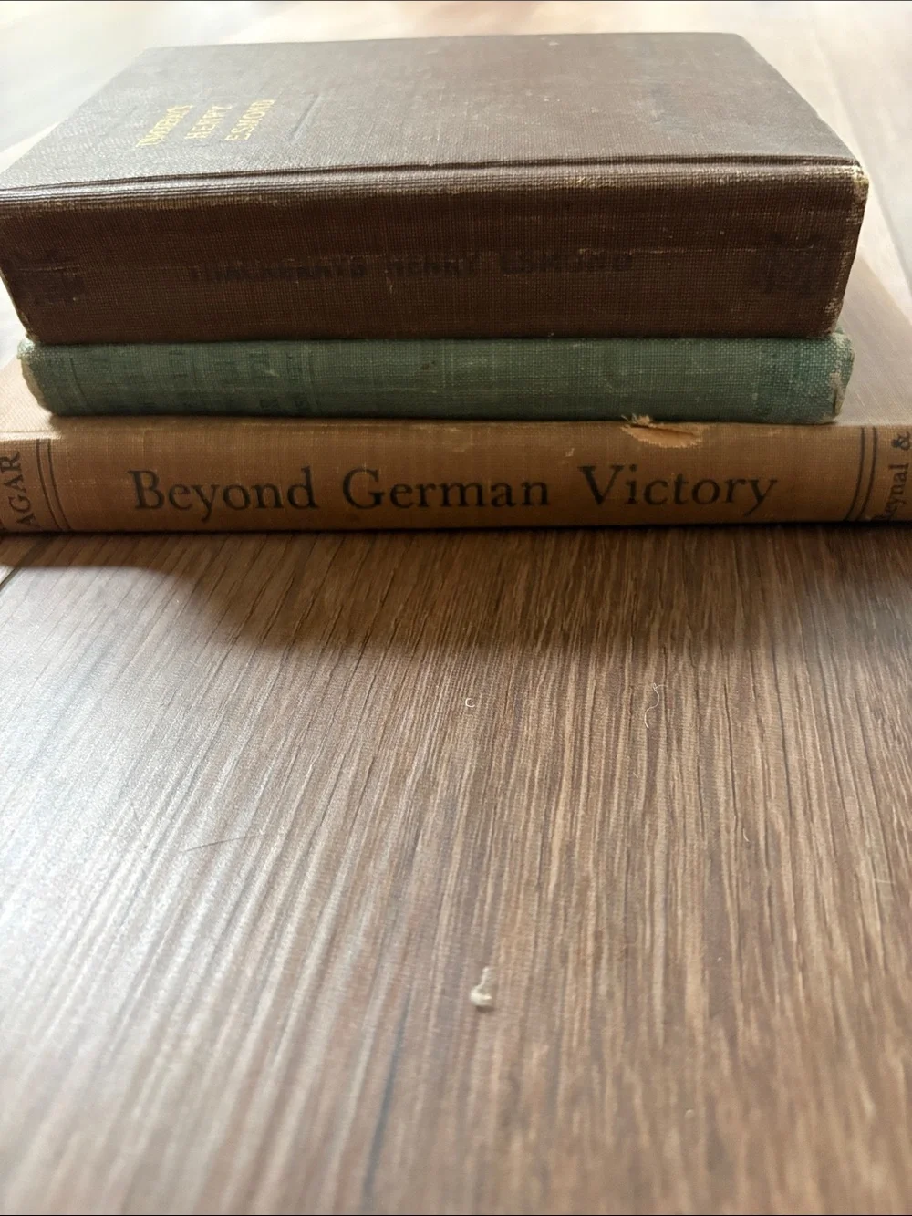 Vintage Cloth Collectible Books Beyond German Victory Thackeray’s Henry Edmond